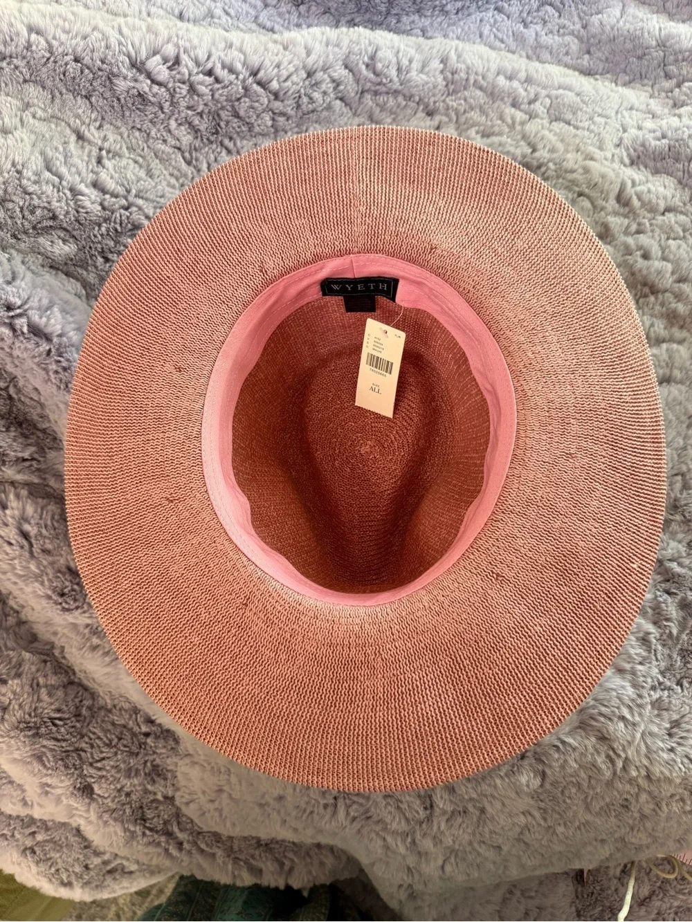 Anthropologie | Nubby Chain-trimmed Rancher Hat | Mauve | NWT!
